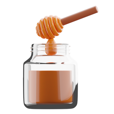 Honey Jar  3D Icon