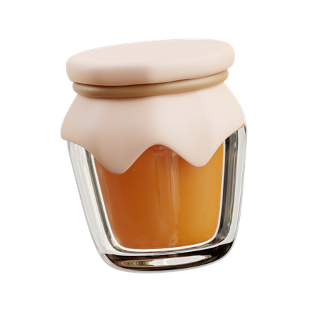 Honey Jar  3D Icon
