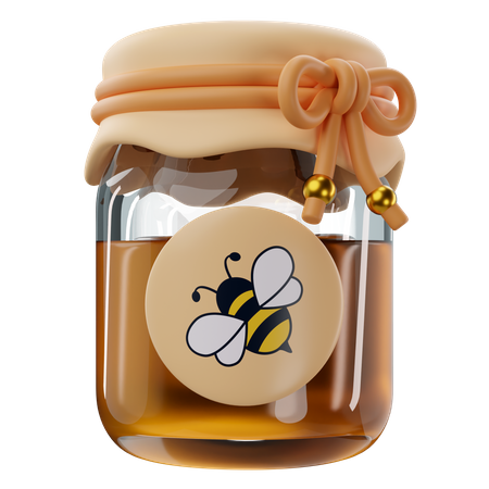 Honey Jar  3D Icon