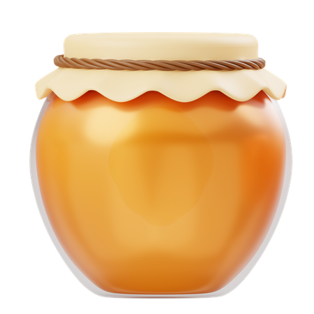 Honey Jar  3D Icon