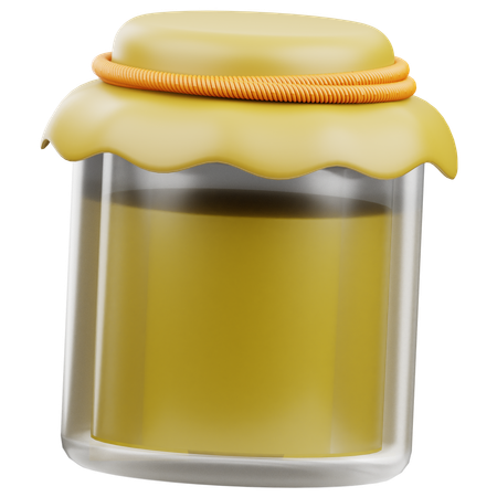 Honey Jar  3D Icon