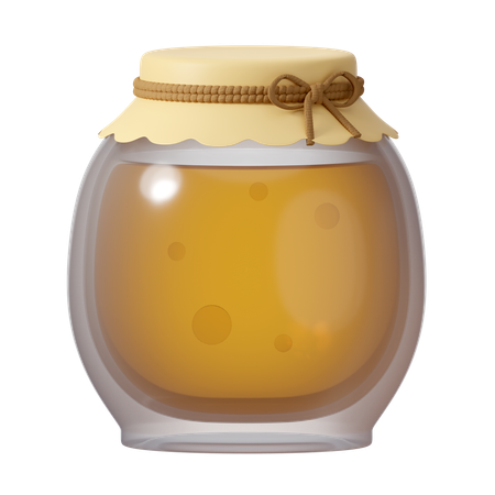Honey Jar  3D Icon