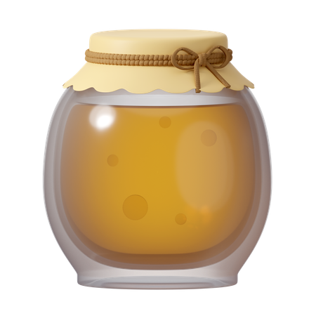Honey Jar  3D Icon