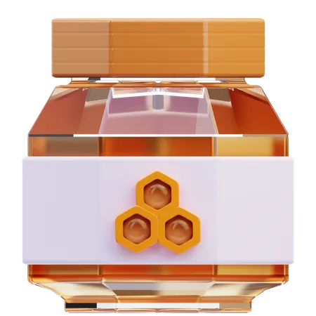 Honey Jar 3D Icon