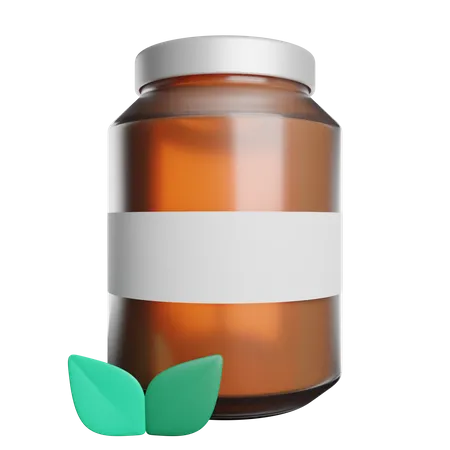 Honey Jar Sweet 3D Icon