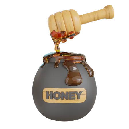 Honey Jug  3D Icon