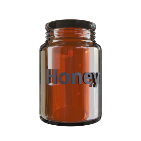 Honey Jug Glass  3D Icon