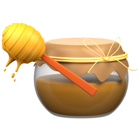 Honey Pot  3D Icon