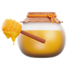 3d honey pot logo