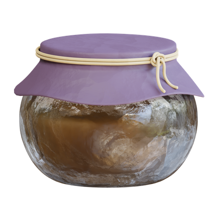 Honey Pot  3D Icon