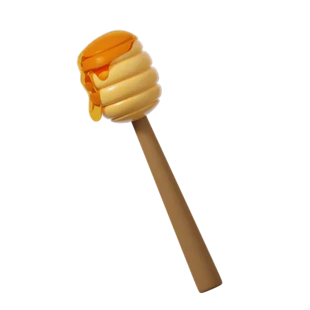 Honey Spoon  3D Icon