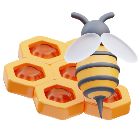 Honeycomb  3D Icon