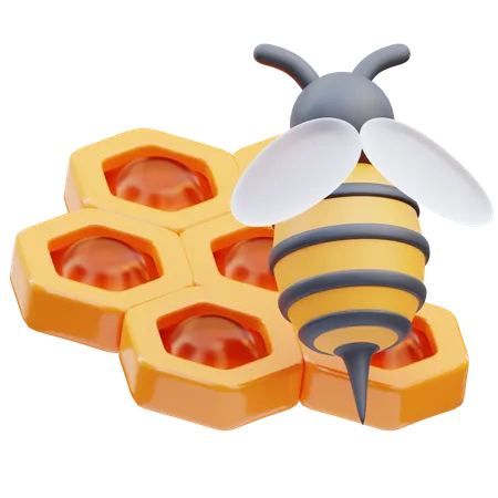 Honeycomb  3D Icon