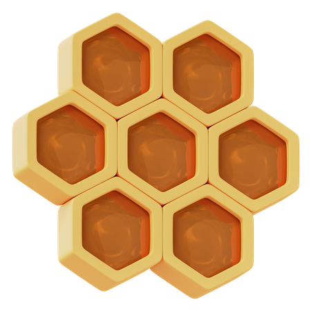 Honeycomb  3D Icon