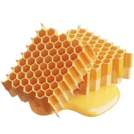 Honeycomb  3D Icon