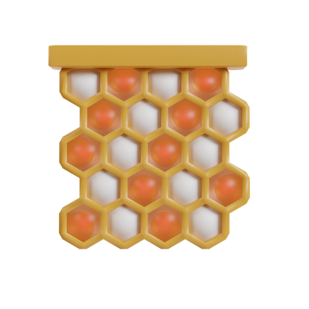 Honeycomb  3D Icon