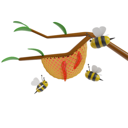 Honeycomb  3D Icon