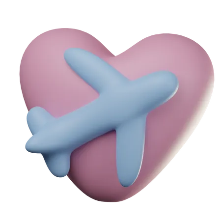 Honeymoon  3D Icon