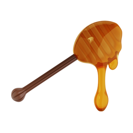 Honiglöffel  3D Icon