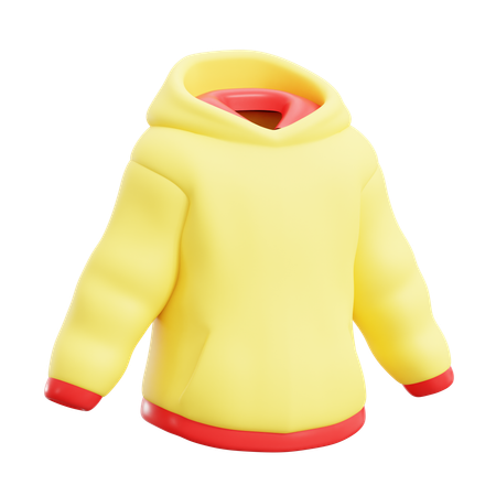 Hoodie  3D Icon