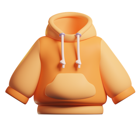 Hoodie  3D Icon