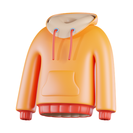 Hoodie  3D Icon