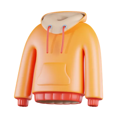 Hoodie  3D Icon