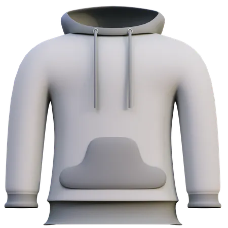 Hoodie  3D Icon