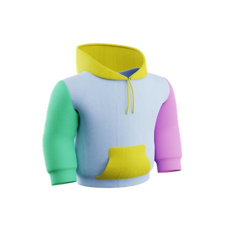 Hoodie  3D Icon