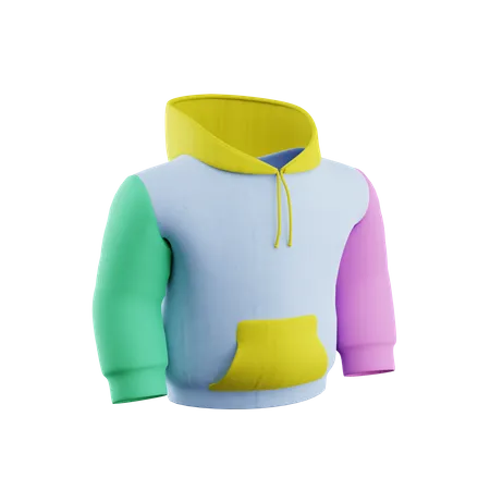 Hoodie  3D Icon