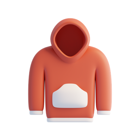 Hoodie  3D Icon