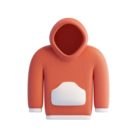 Hoodie  3D Icon