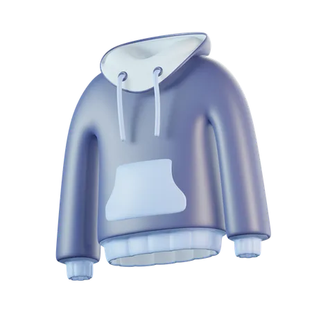 Hoodie  3D Icon