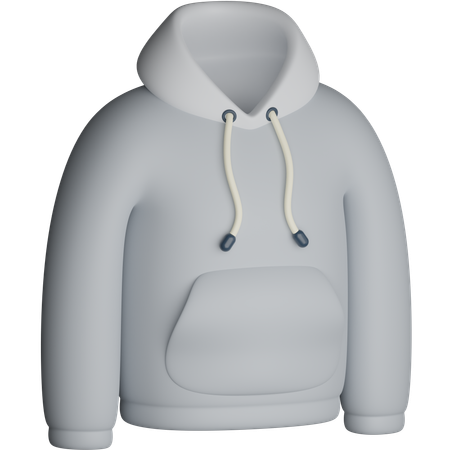 Hoodie  3D Icon