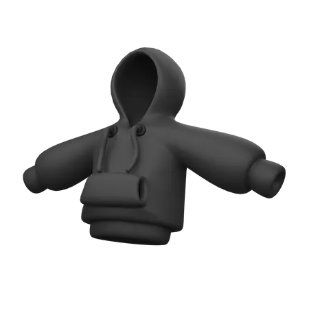 Hoodie  3D Icon