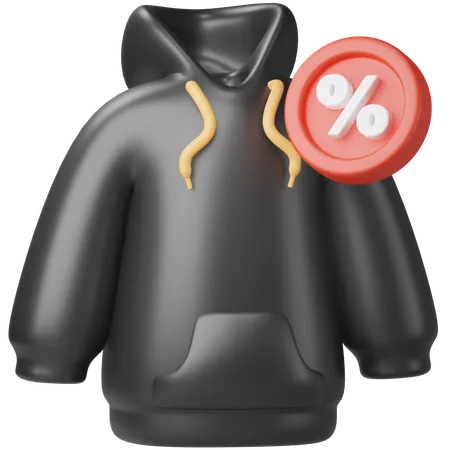 Hoodie Sale  3D Icon