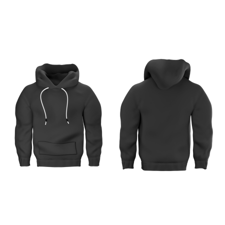 Hoodies  3D Illustration