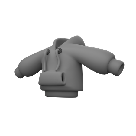 Kapuzenjacke  3D Icon