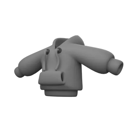 Kapuzenjacke  3D Icon