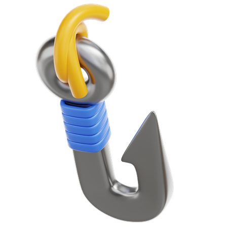 Hook  3D Icon