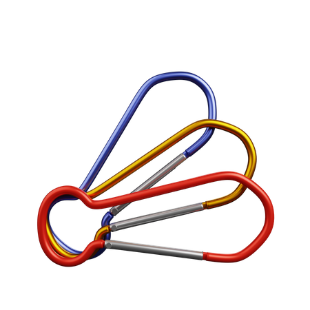 Hook climb  3D Illustration