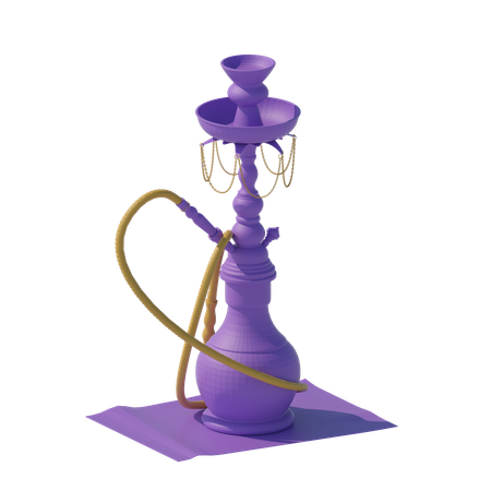 Hookah  3D Icon