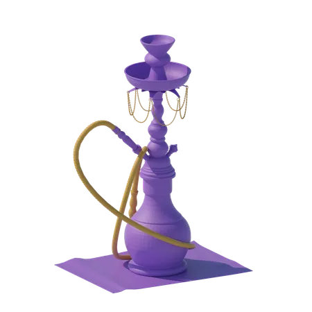 Hookah  3D Icon