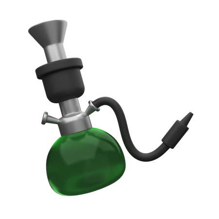 Hookah Shisha  3D Icon