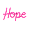 free hope word design assets