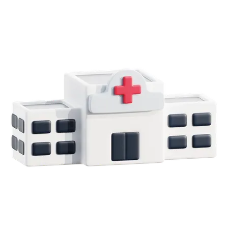 Hôpital  3D Icon