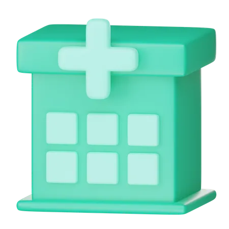 Hôpital  3D Icon