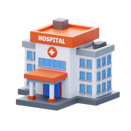 Hôpital  3D Icon