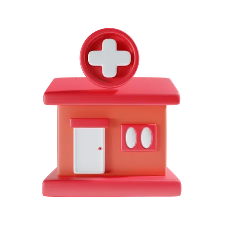 Hôpital  3D Icon