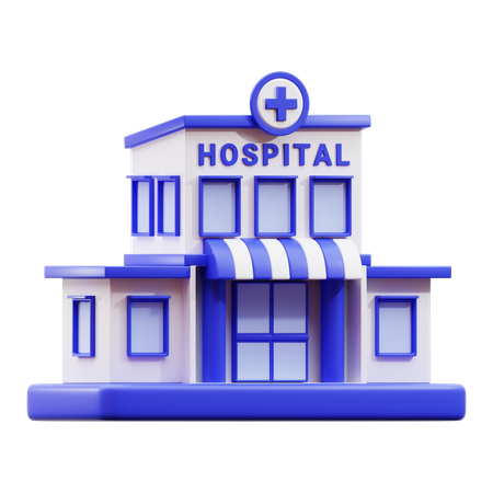 Hôpital  3D Icon